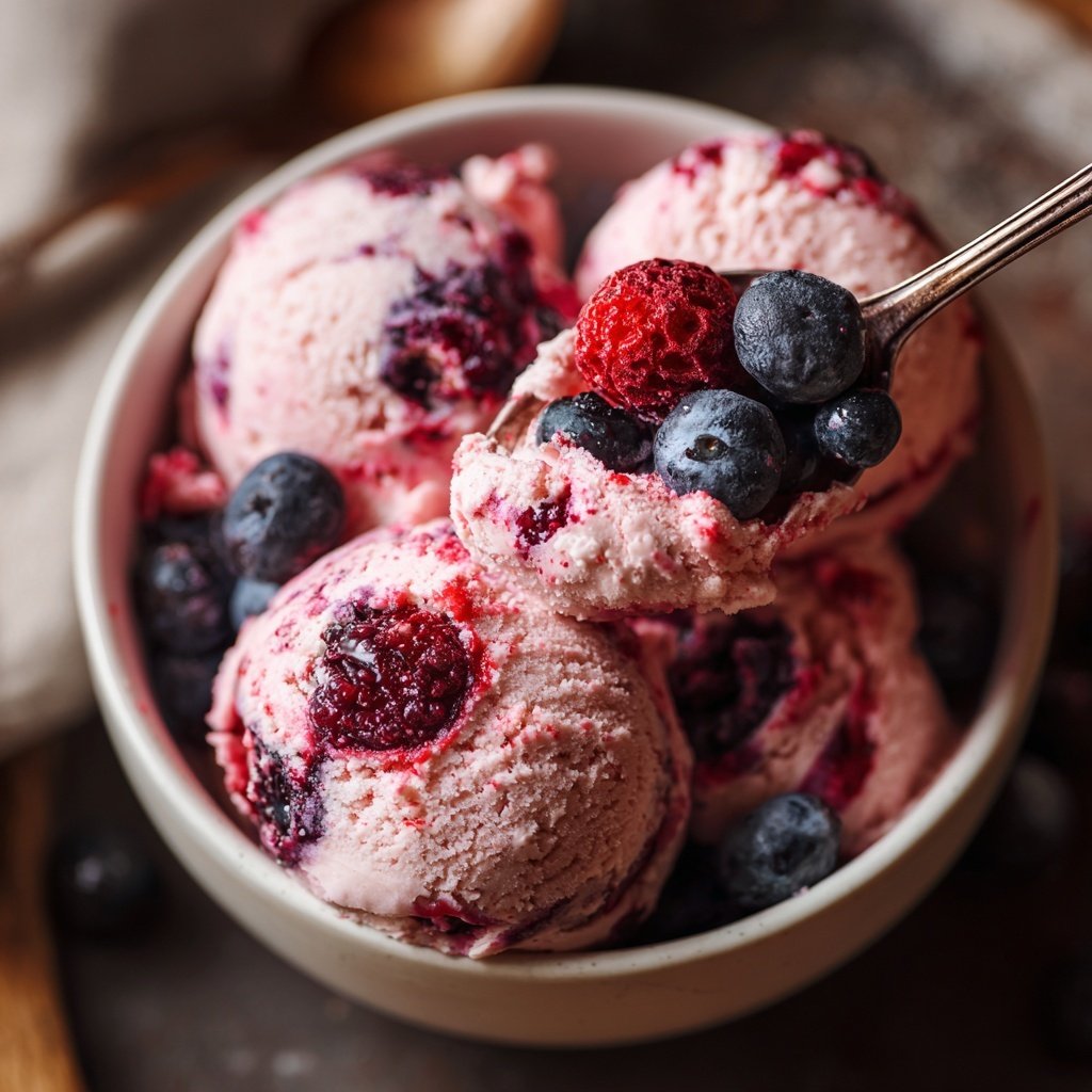Eis Selber Machen Mit Beeren