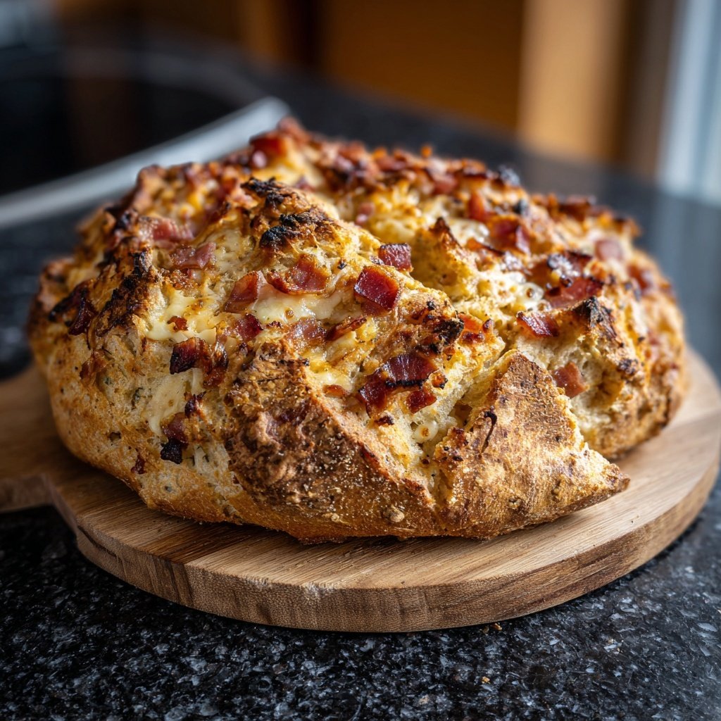 Zupfbrot Mit Speck Und Käse