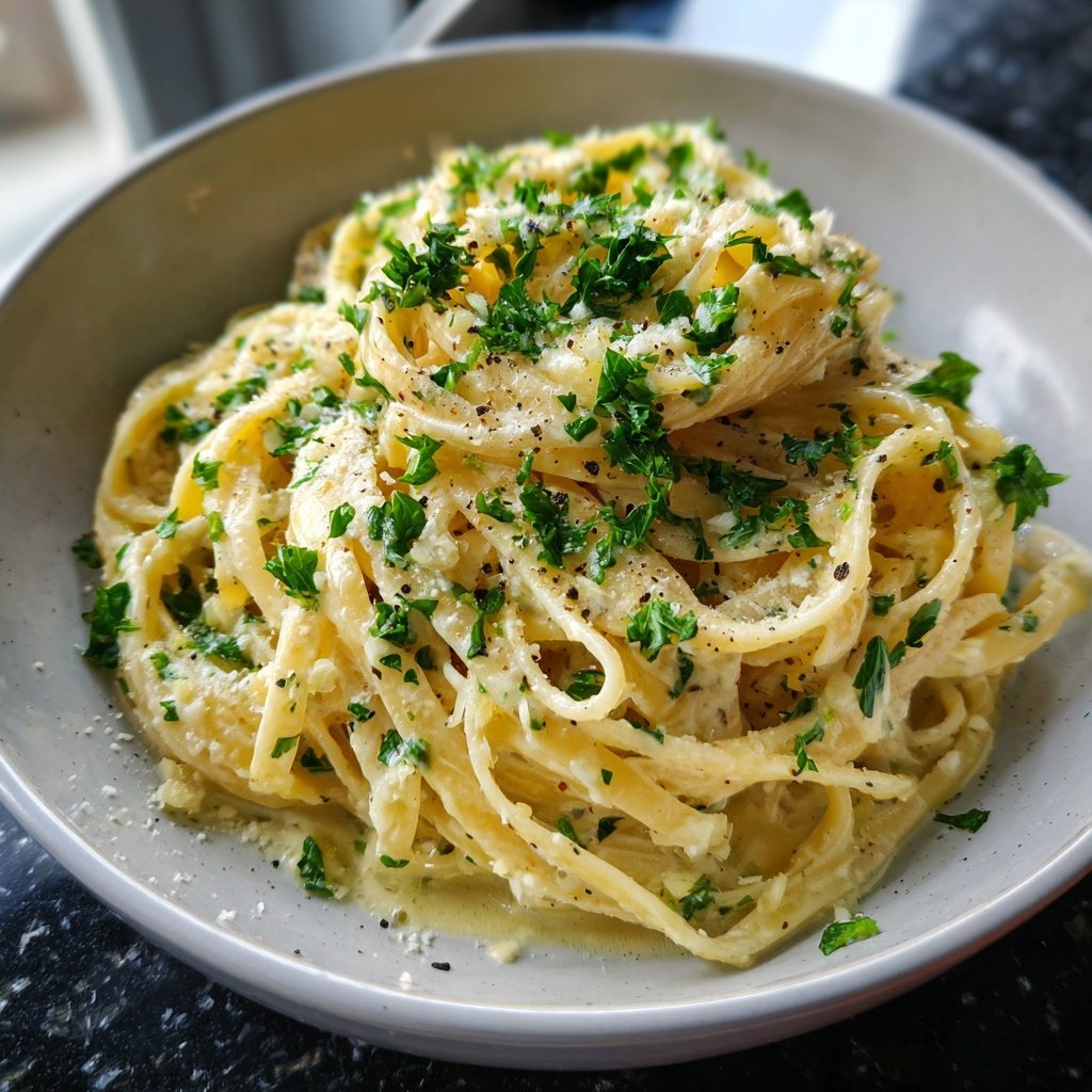 Schnell & Einfach 15-Minuten Knoblauchpasta