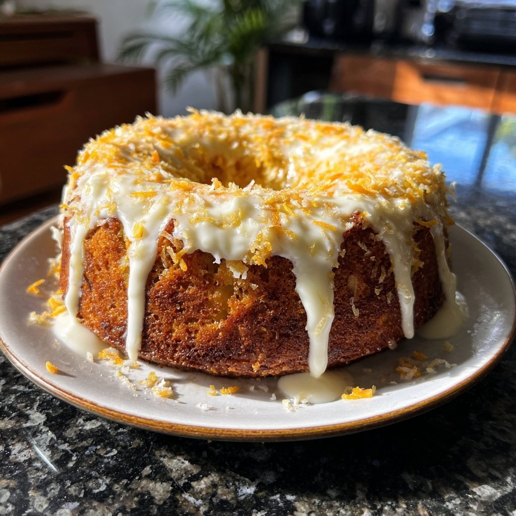 Karottenkuchen Mit Kokos Joghurt