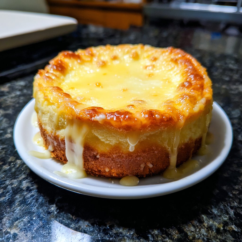 Käsekuchen mit Zitronenguss