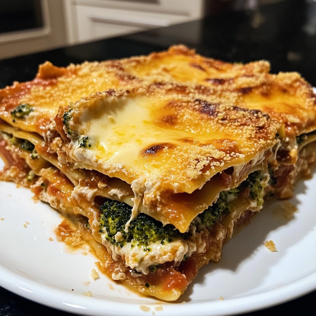 Lasagne mit Brokkoli