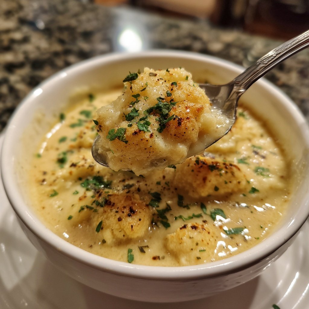 Blumenkohlsuppe low carb