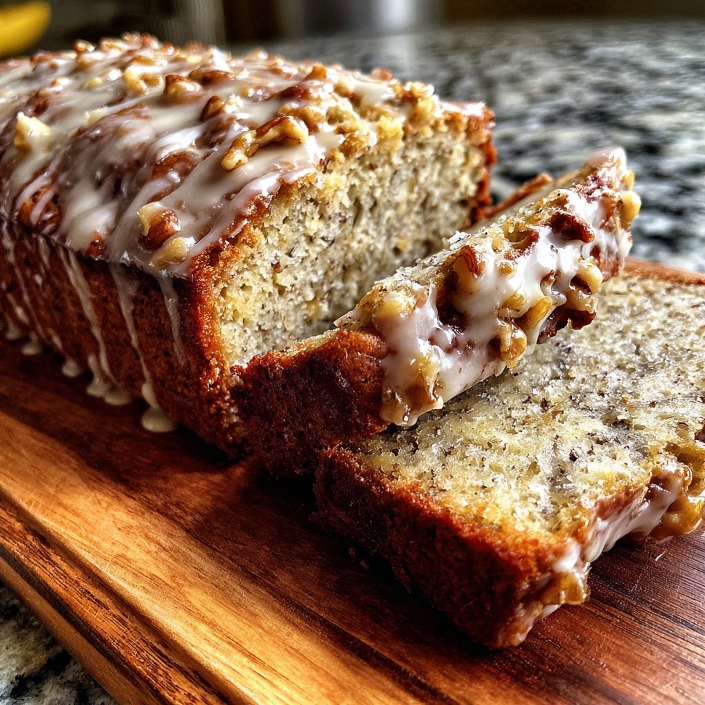 Bananenbrot mit Vanille